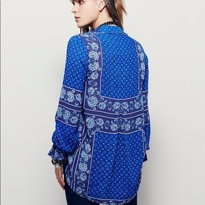 Free People Border Print Tunic